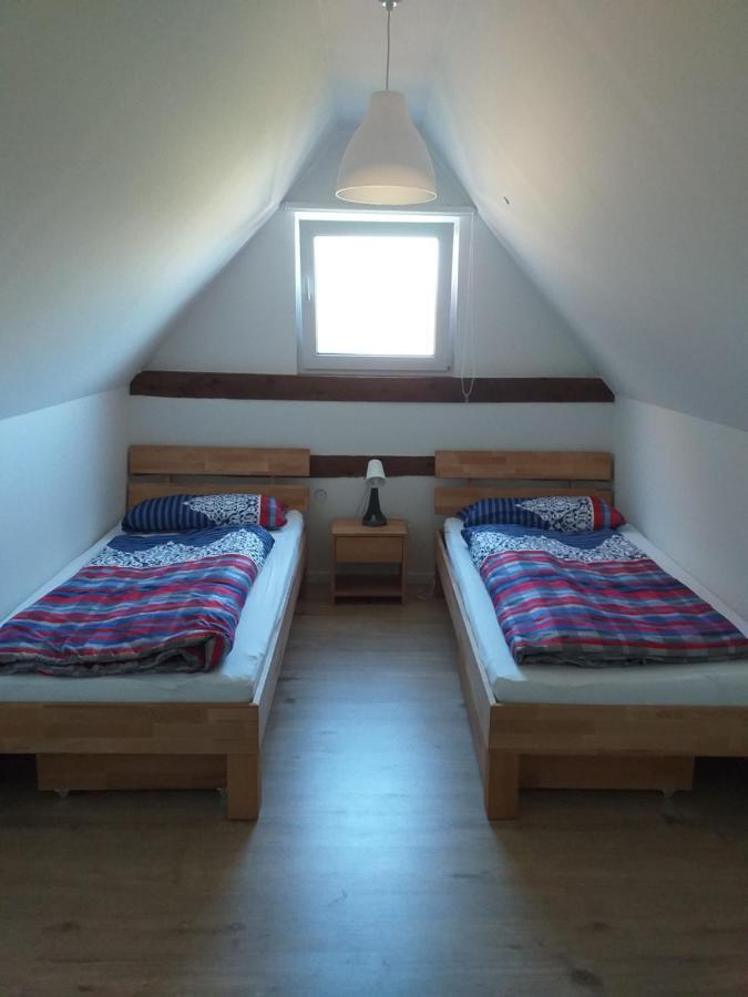 Lutzes Ferienhaus Knittelsheim Dış mekan fotoğraf